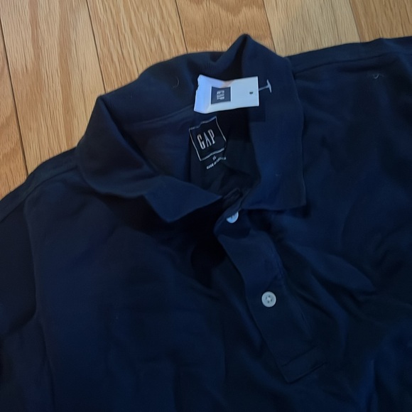 Men's Navy Polo Shirt - Picture 3 of 4